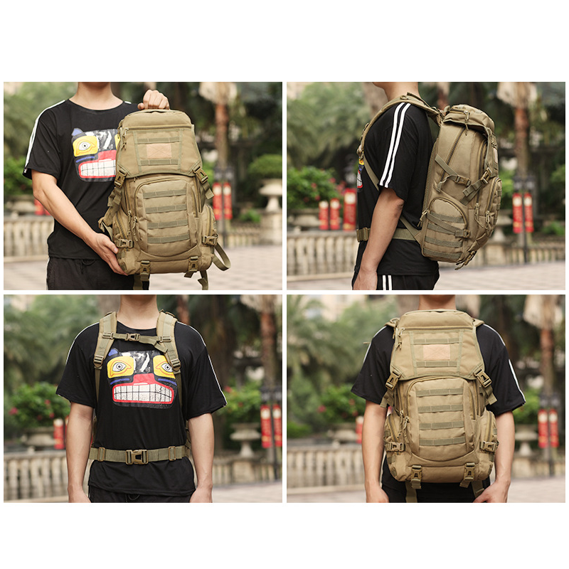 Тактичний рюкзак SABADO Training Mountaineering Rucksack Molle Military Mountaineering Bag Tactical Backpack