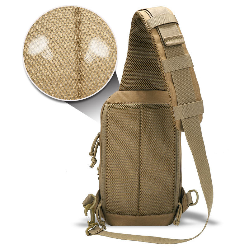 SABADO Кемпінг Піші прогулянки Чоловіки Crossbody Molle Shoulder Tactical Sling Chest Pack Crossbody Сумка