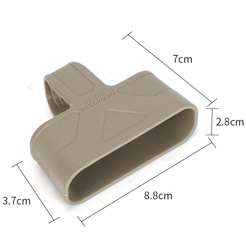 SABADO Tactical 7.62mm Protective Suppressor Rubber Heat Cover Гумовий протектор магазину