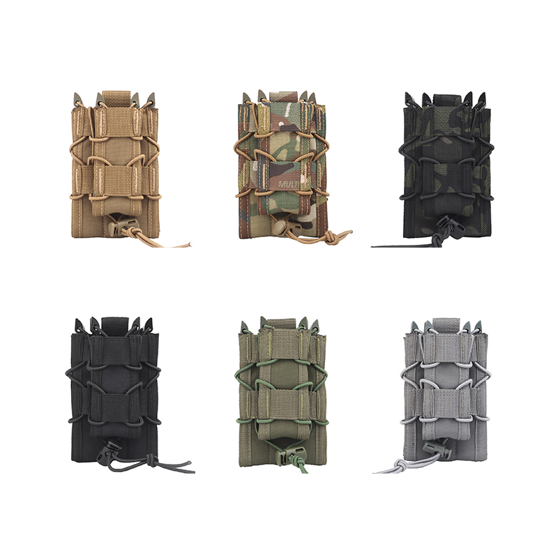 SABADO Military Tactical MOLLE Mag Bag 5,56 9 мм подвійна сумка для магазинів для ременя жилета