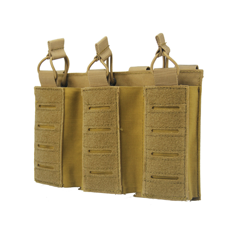 SABADO Outdoor Tactical Triple Mag Pouch для M4 M14 M16 AK AR Еластичний жилет кенгуру