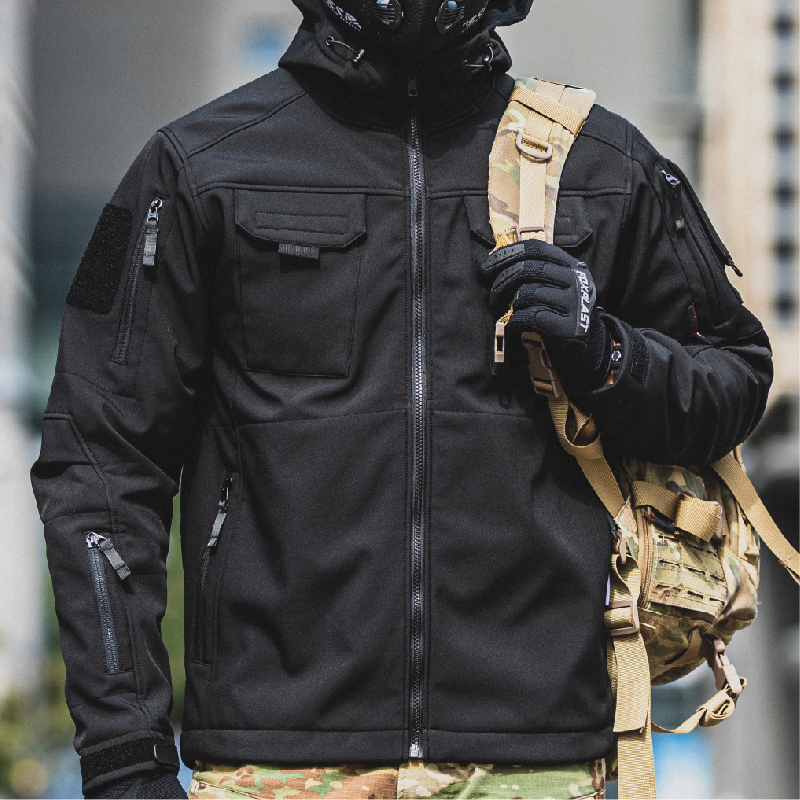 SABADO Custom Lightweight Outdoor Green Military Soft Shell Tactical Combat Jacket Чоловіча