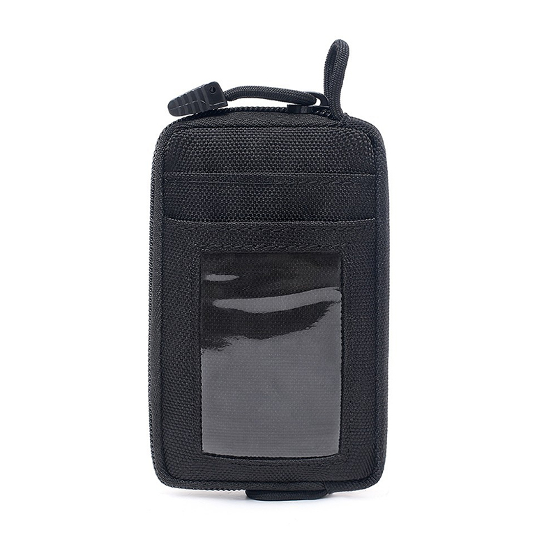 SABADO Tactical Mens Mini Wallet EDC ID Card Holder Bag для поясного рюкзака