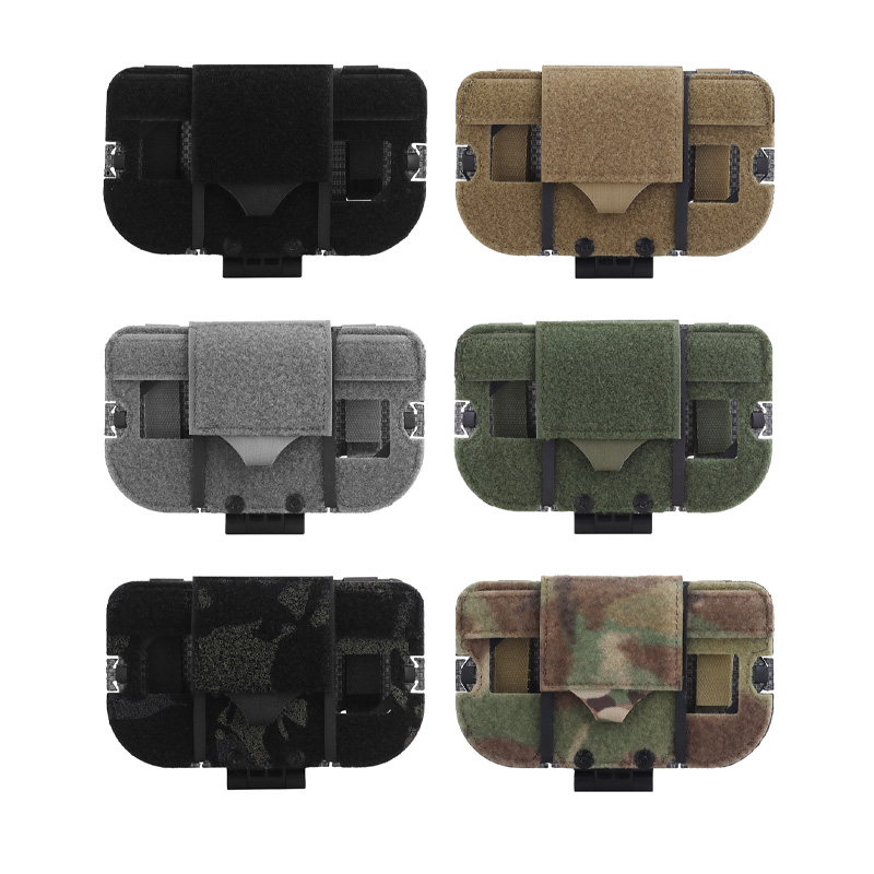 SABADO Outdoor Universal Tactical Chest Rig Pouch Holder Складана навігаційна панель Телефон для тактичного спорядження