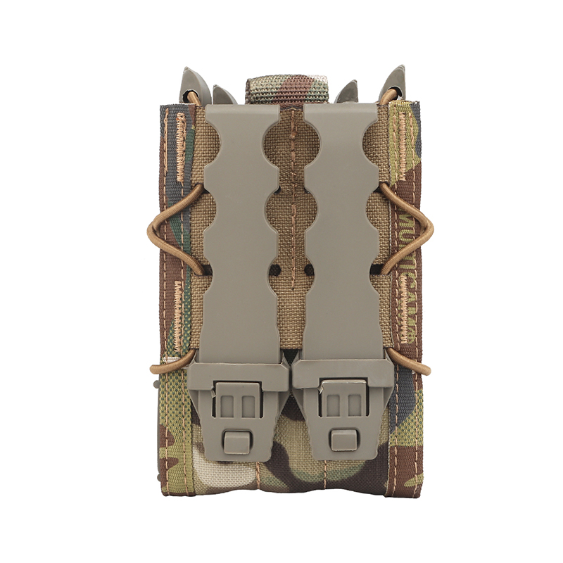 SABADO Military Tactical MOLLE Mag Bag 5,56 9 мм подвійна сумка для магазинів для ременя жилета