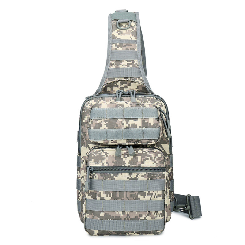 SABADO Outdoor Molle Military Chest Sling Bags Travel Camouflage Tactical Crossbody Chest Bag