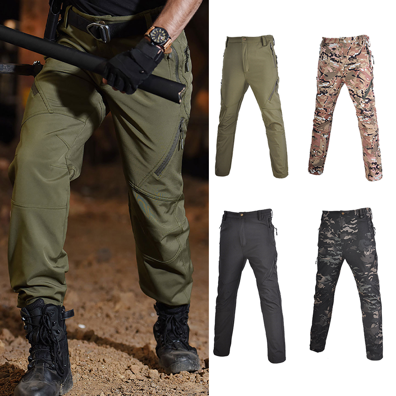 SABADO Outdoor Military Quick Dry Plus Size Camo Hiking Grey Army Tactical Camouflage Pants